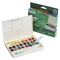 Sennelier La Petite Aquarelle Watercolor Half Pan Hands-Free Set - Set of 24, Assorted Colors